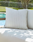 Basket Stripe - Outdoor Pillow