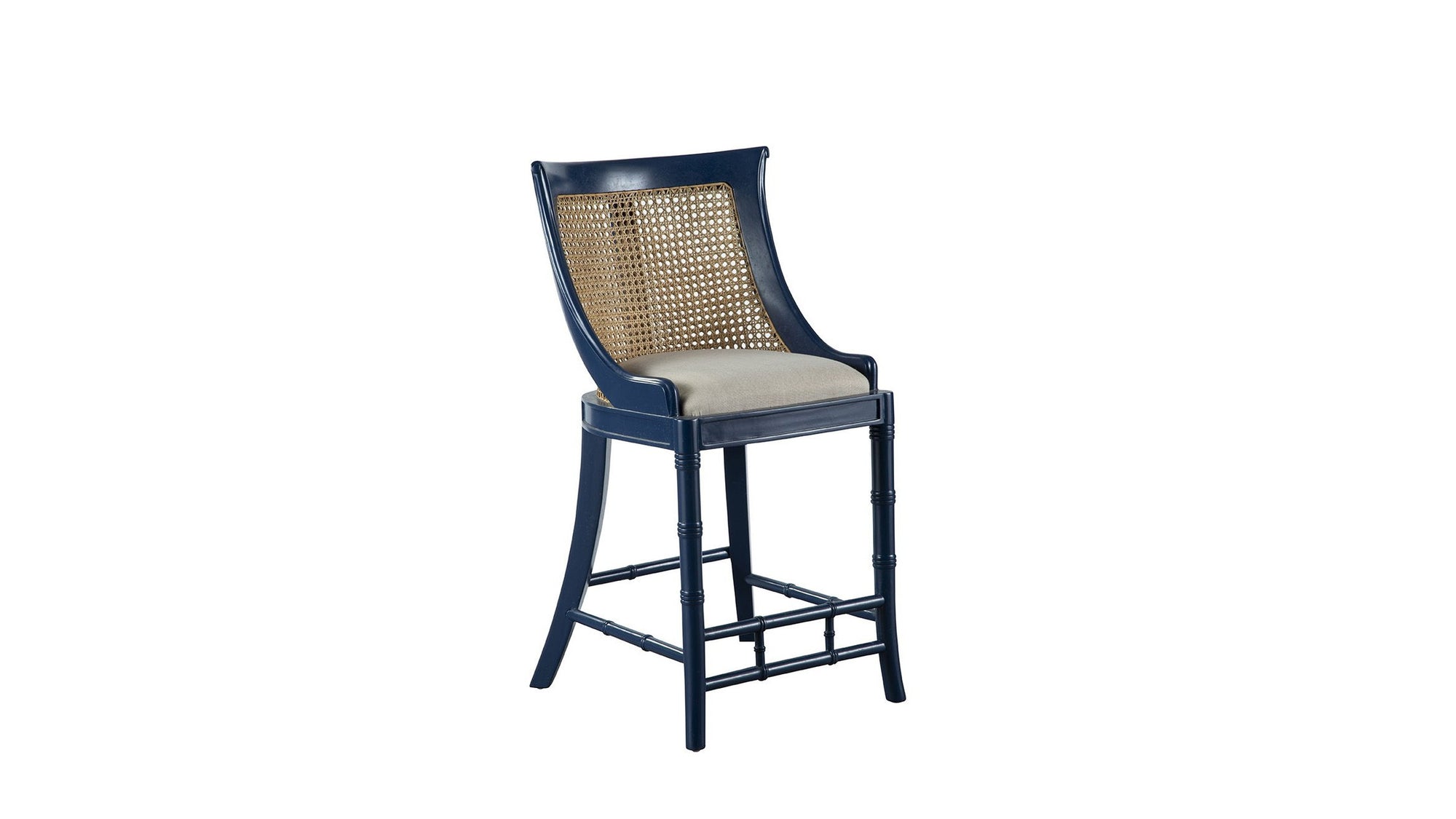 Spoonback - Counter Stool Set of 2 - Blue