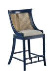 Spoonback - Counter Stool Set of 2 - Blue