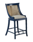 Spoonback - Counter Stool Set of 2 - Blue