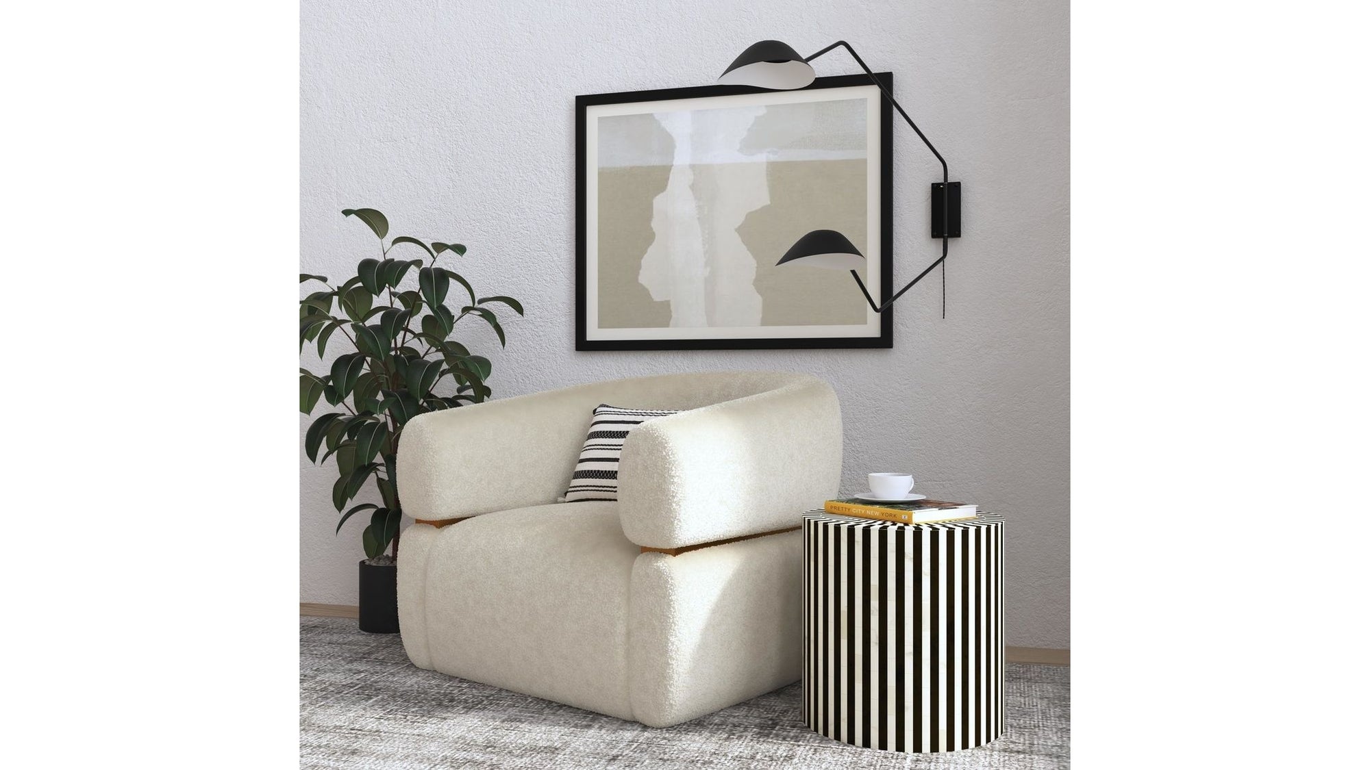 Teague - Accent Table - Black