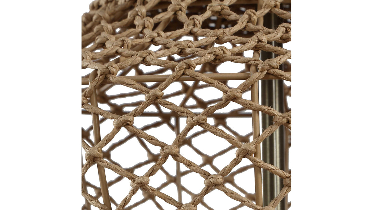 Samori - Rattan Table Lamp - Woodtone