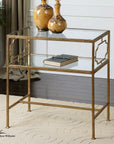 Genell - Side Table - Gold