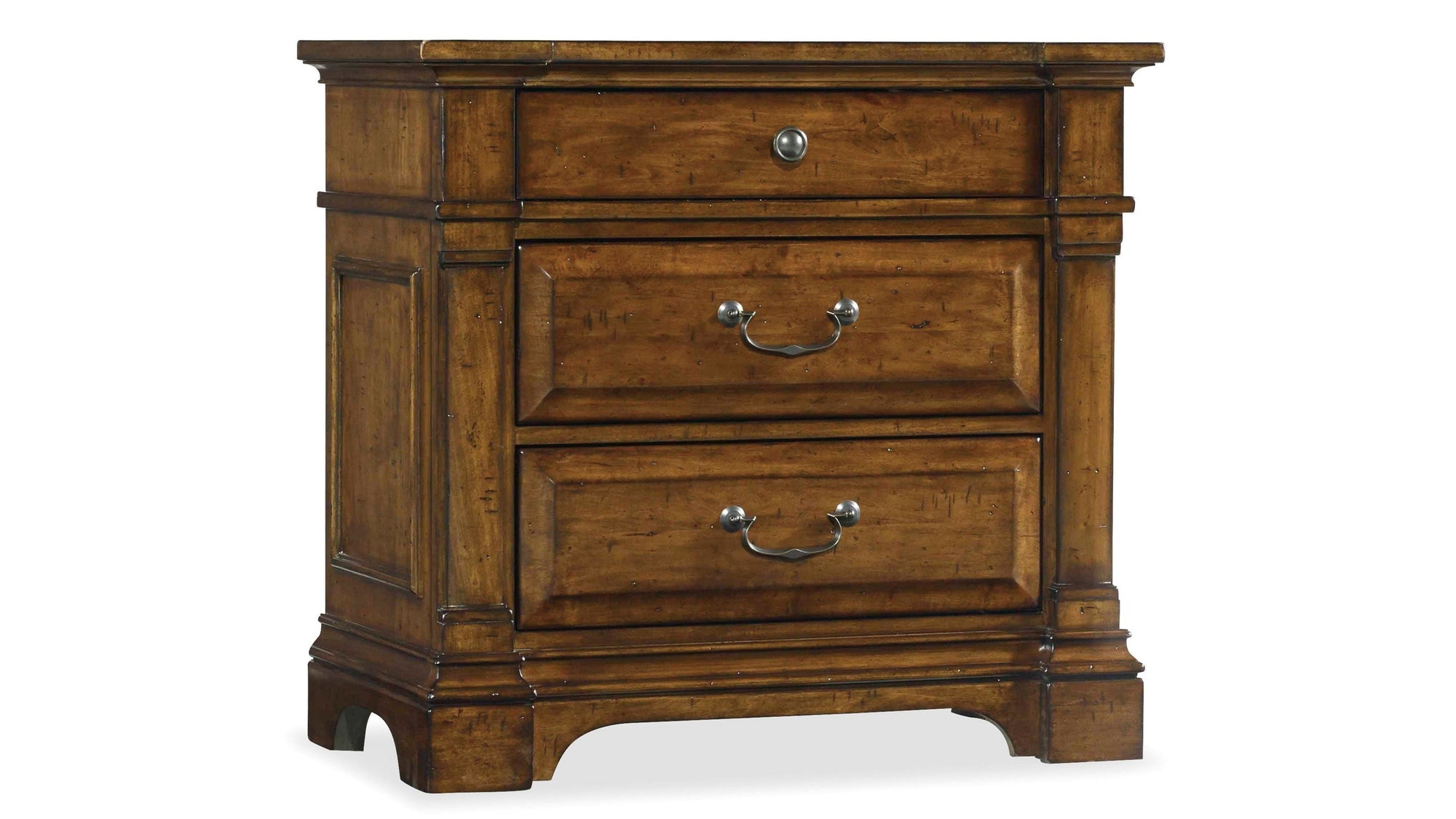 Tynecastle - Nightstand - Dark Brown