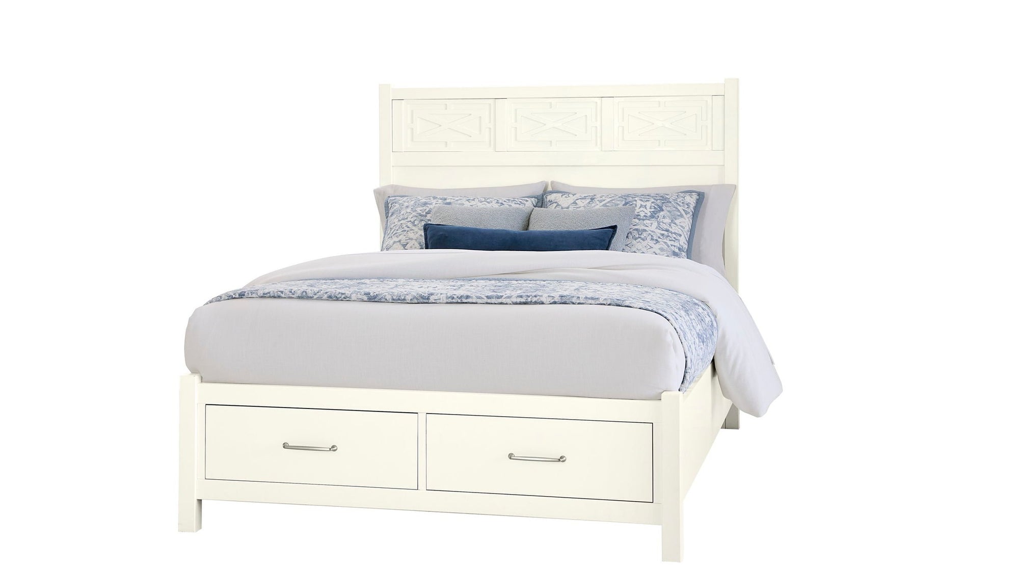 Tide & Timber - Fretwork Panel Storage Bed