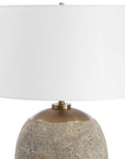 Raylan - Textured Table Lamp - Gray