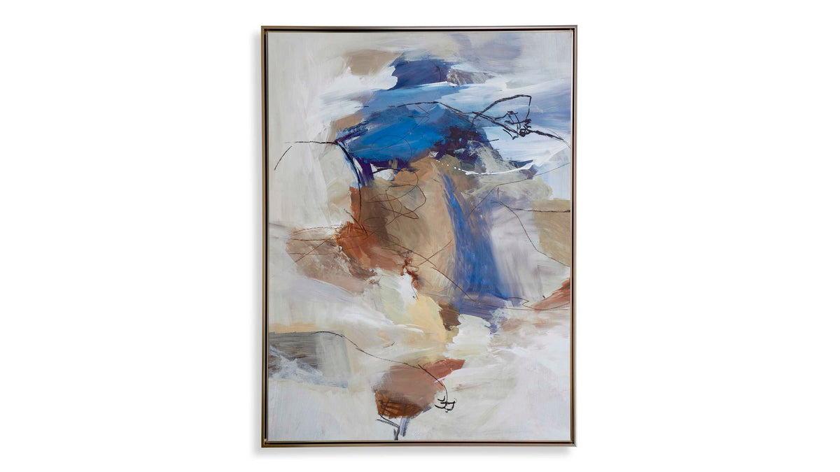 Subtle Nuances - Framed Abstract Art