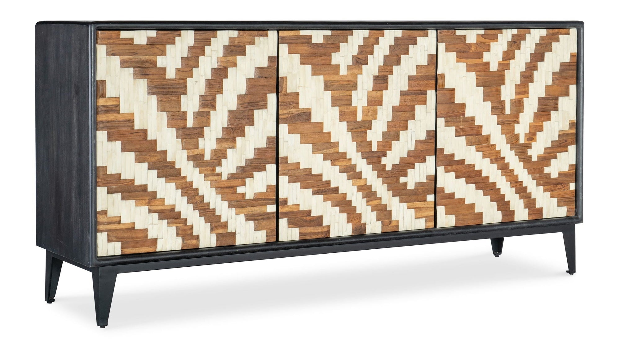 Commerce And Market - Entwined Credenza - Black