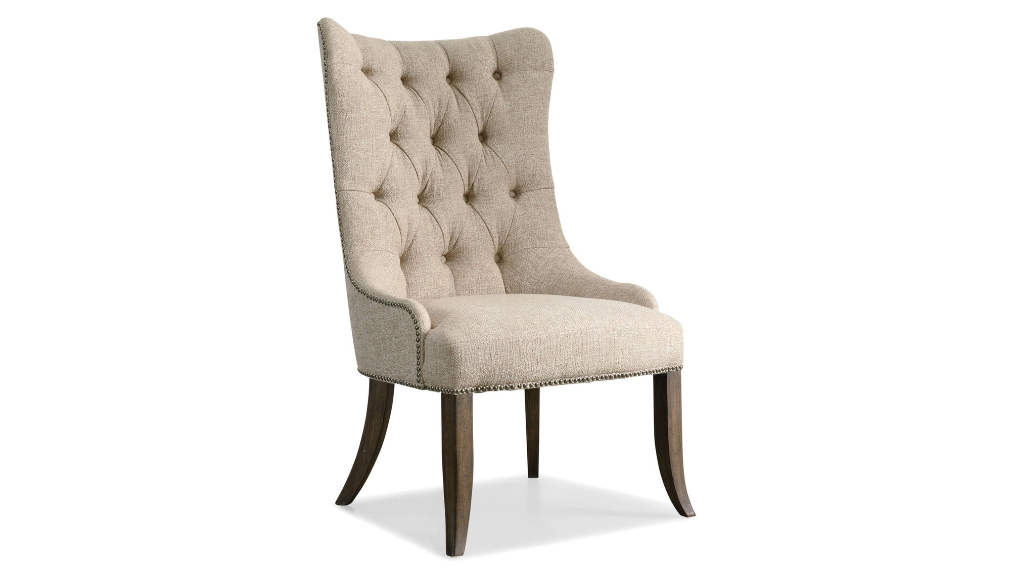Rhapsody - Tufted Dining Chair - Beige