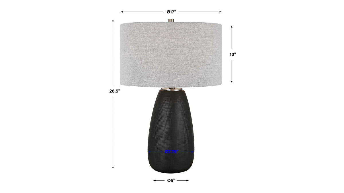 Twilight - Table Lamp - Satin Black