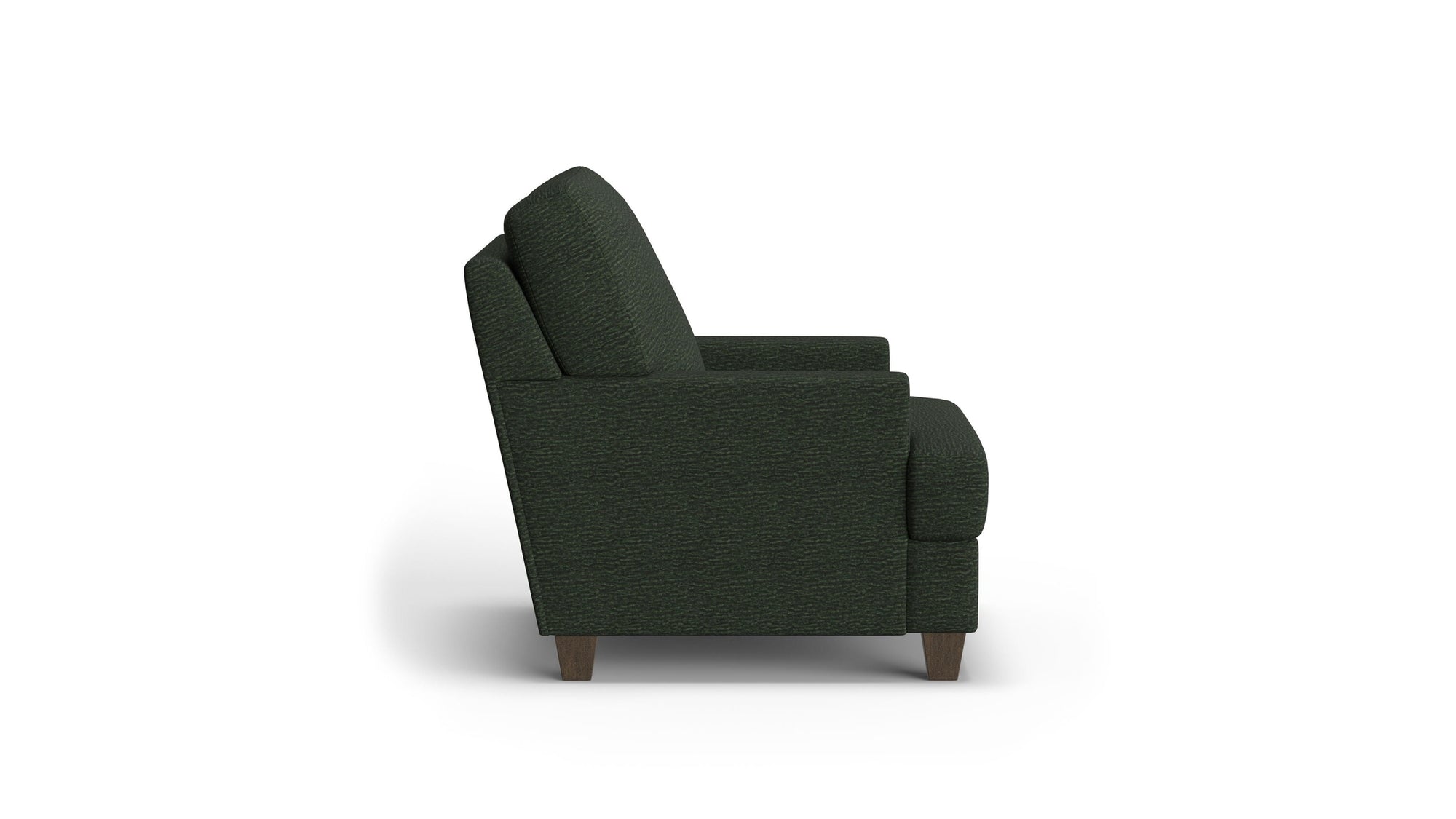 Moxy - Fabric Chair, Straight Track Arms
