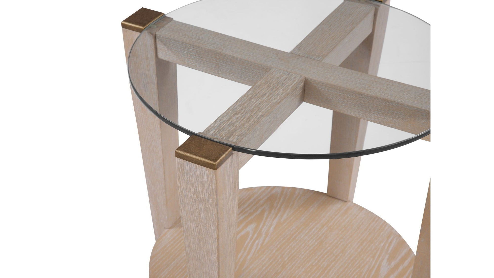Dunes - End Table - Bleached Oak