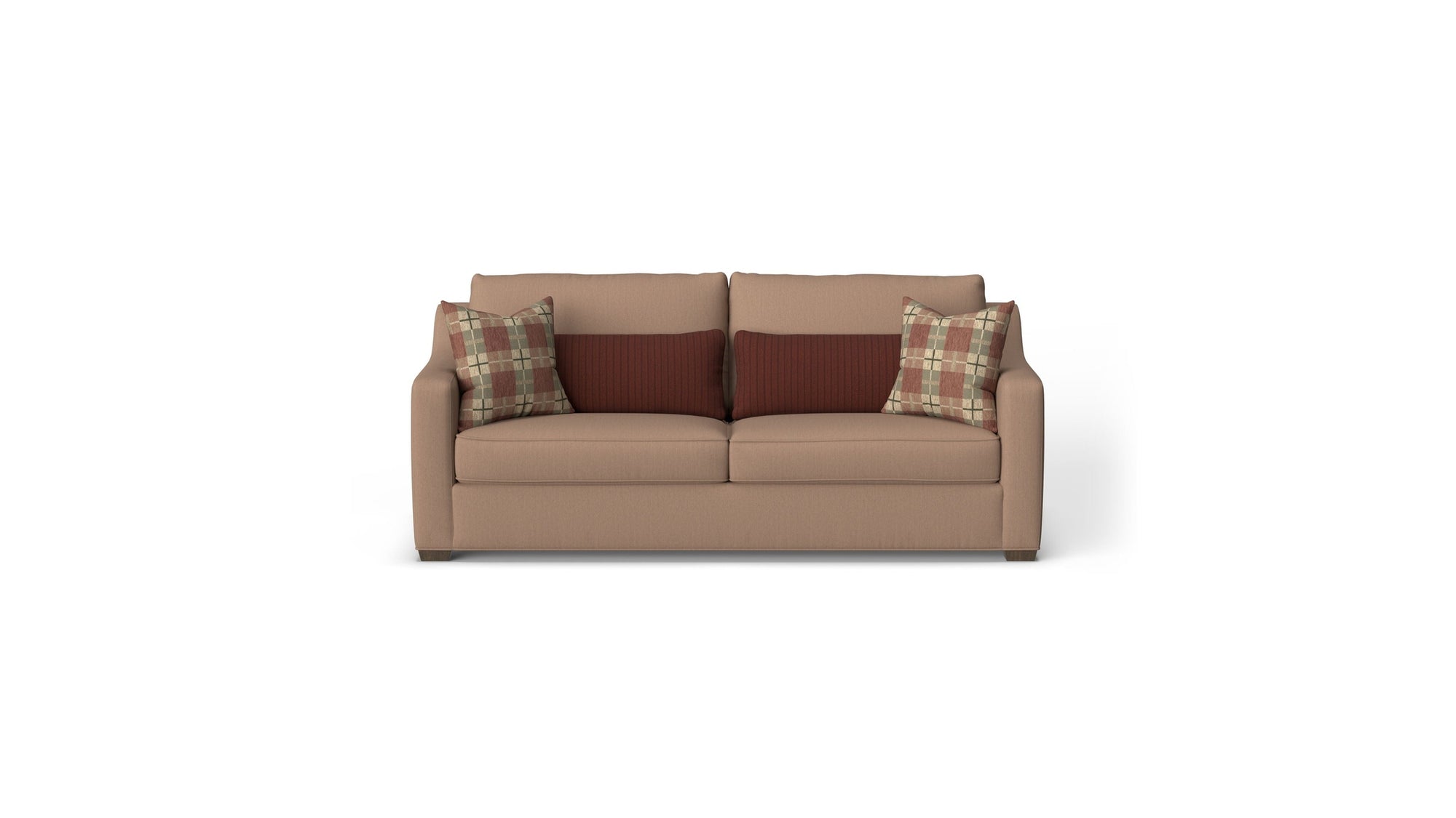 Milo - Fabric Two- Fabric Cushion Sofa