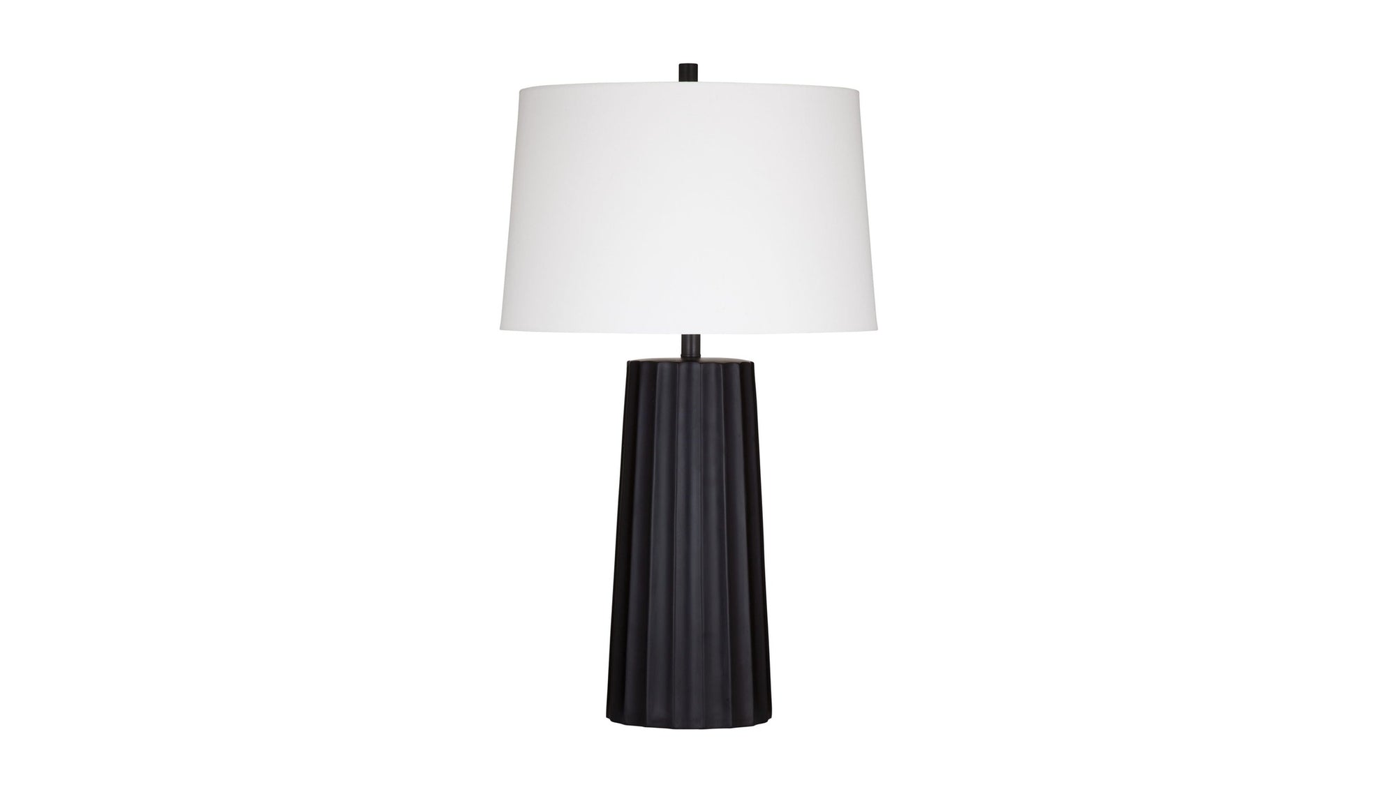 Sabine - Table Lamp - Black / White