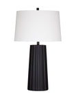 Sabine - Table Lamp - Black / White