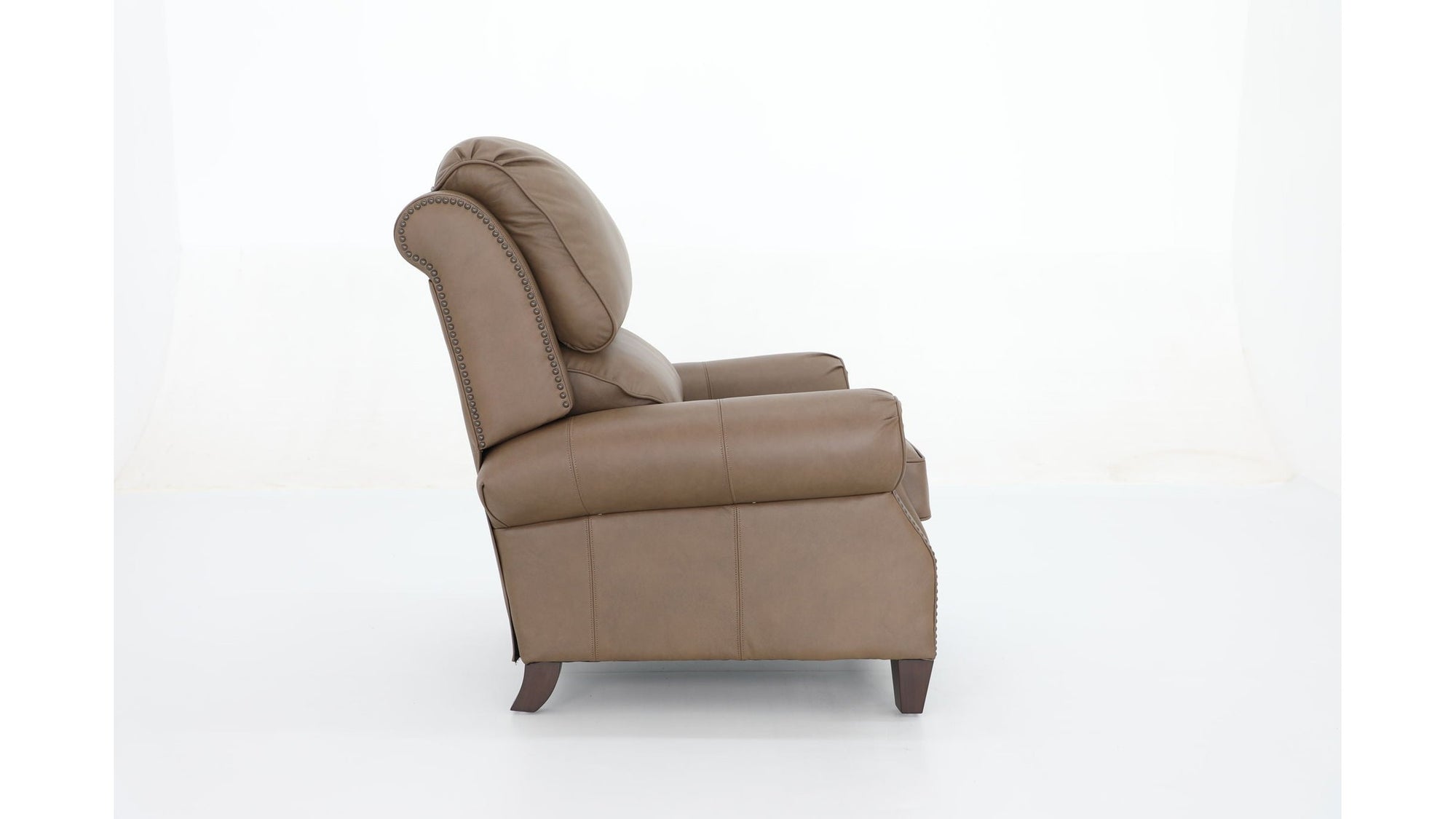 Churchill - Push Thru The Arm Recliner - Cabernet