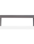 Polanco - Outdoor Aluminum Dining Table - Black