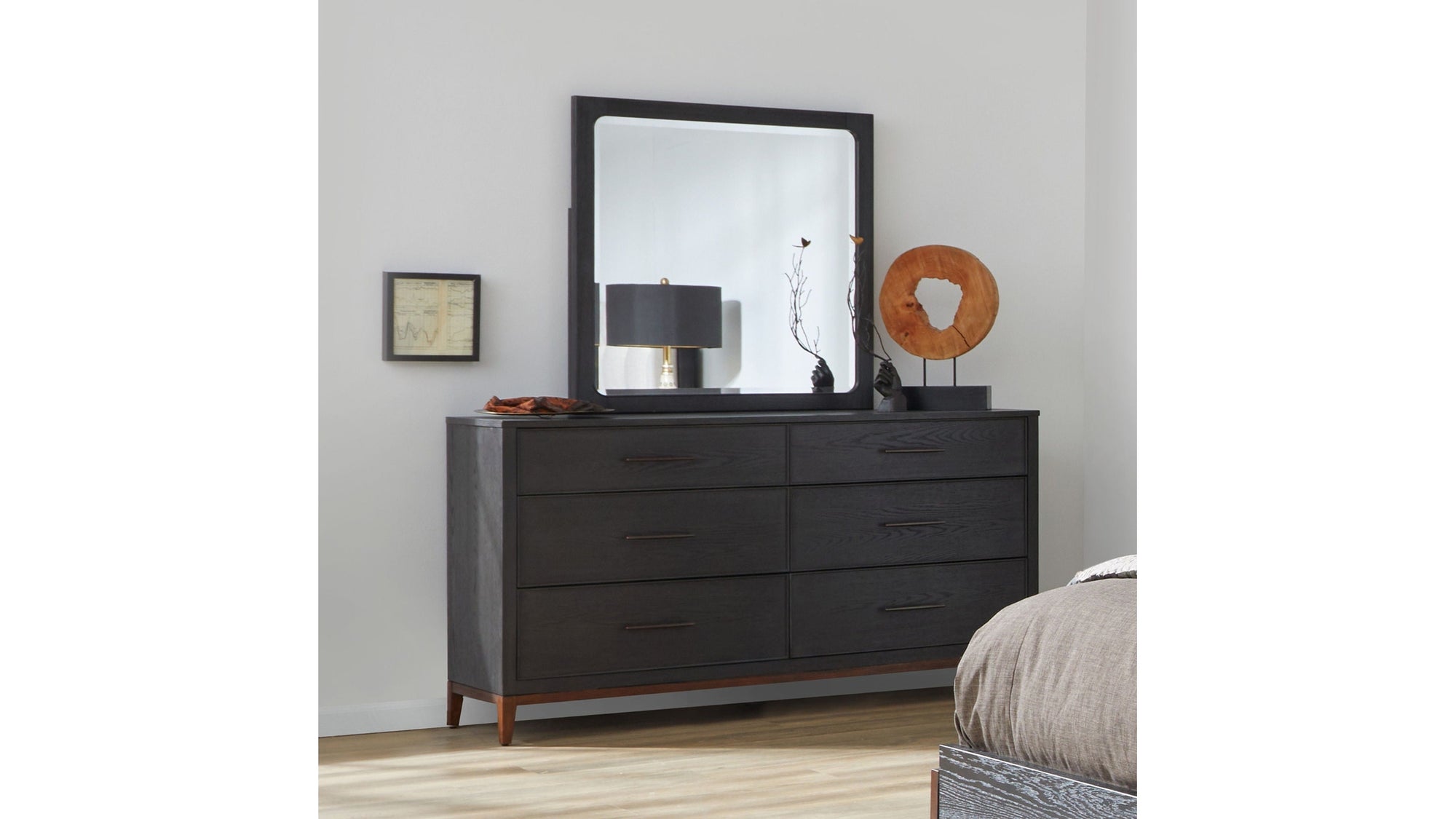 Waterfall - Drawer Chest - Black
