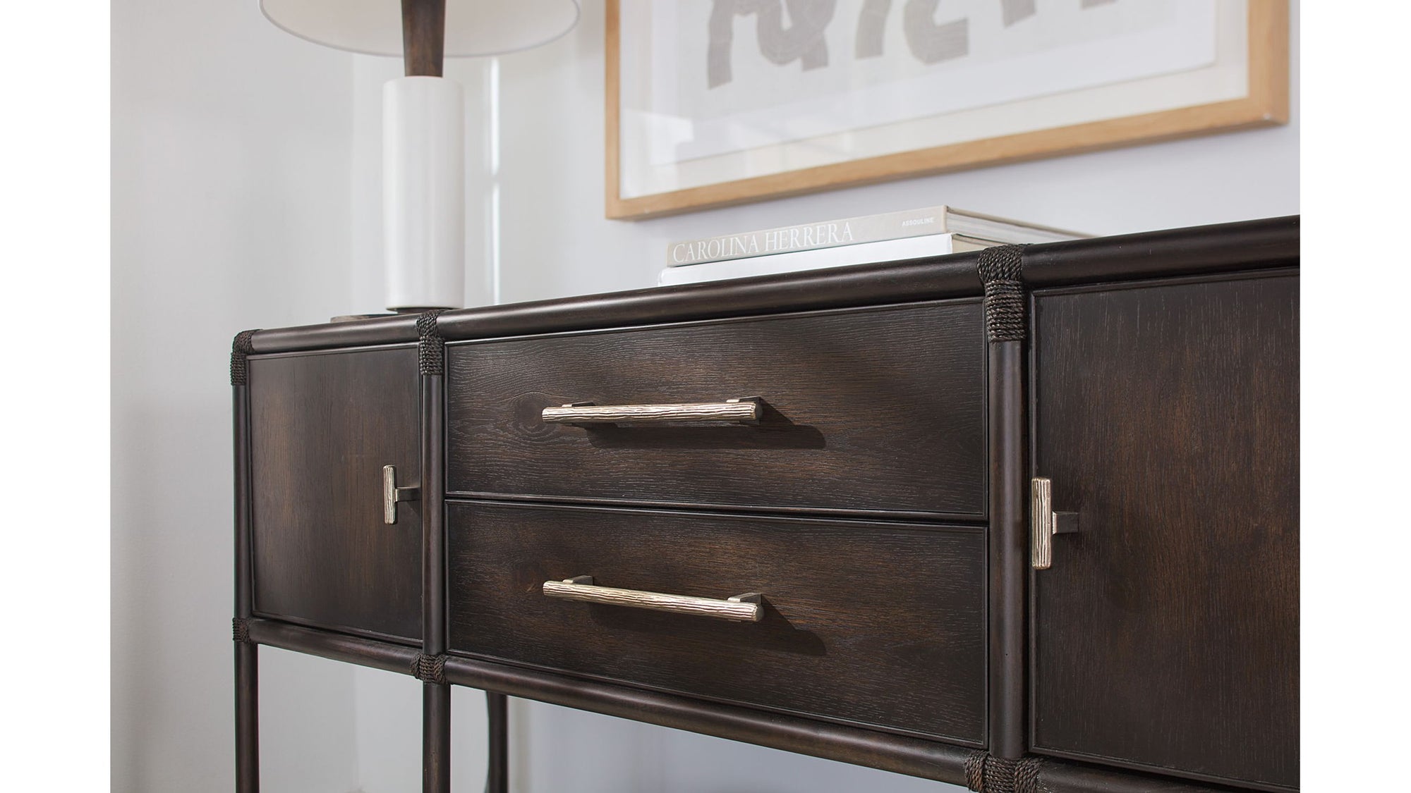 Retreat - Pole Rattan Sideboard