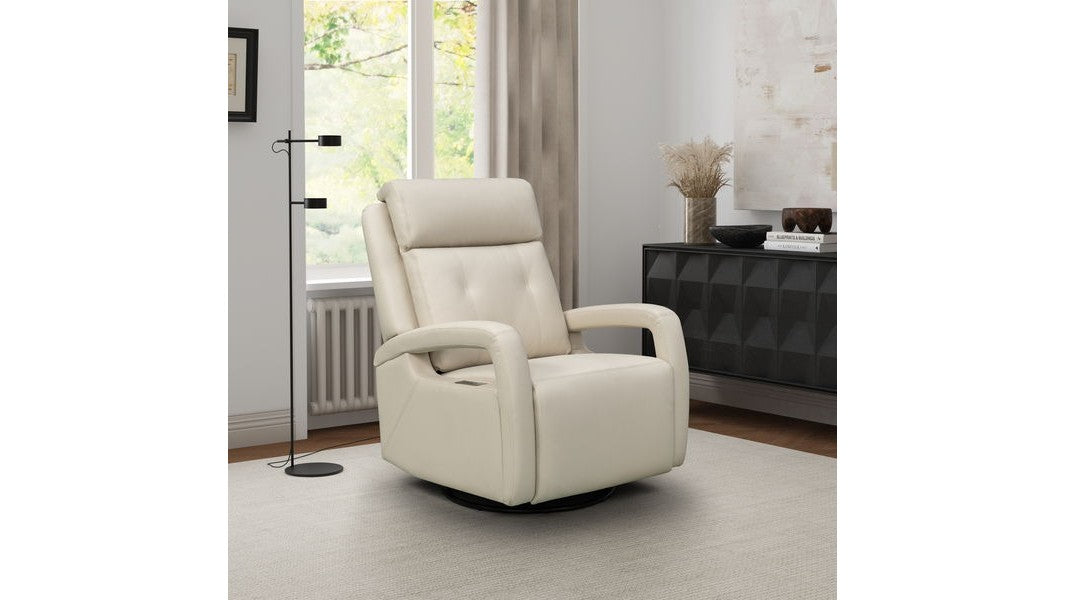 Gilbert - Power Swivel Glider Recliner With Power Recline, Power Headrest And Power Lumbar