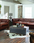 Rondell - 2R00LR/NR - Stationary Sofa With Nails