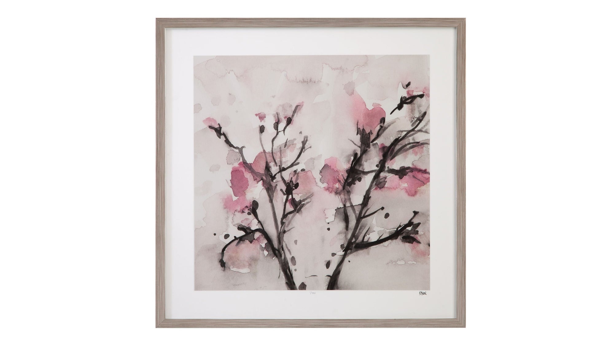 The Blossoms II Framed Print - Pink