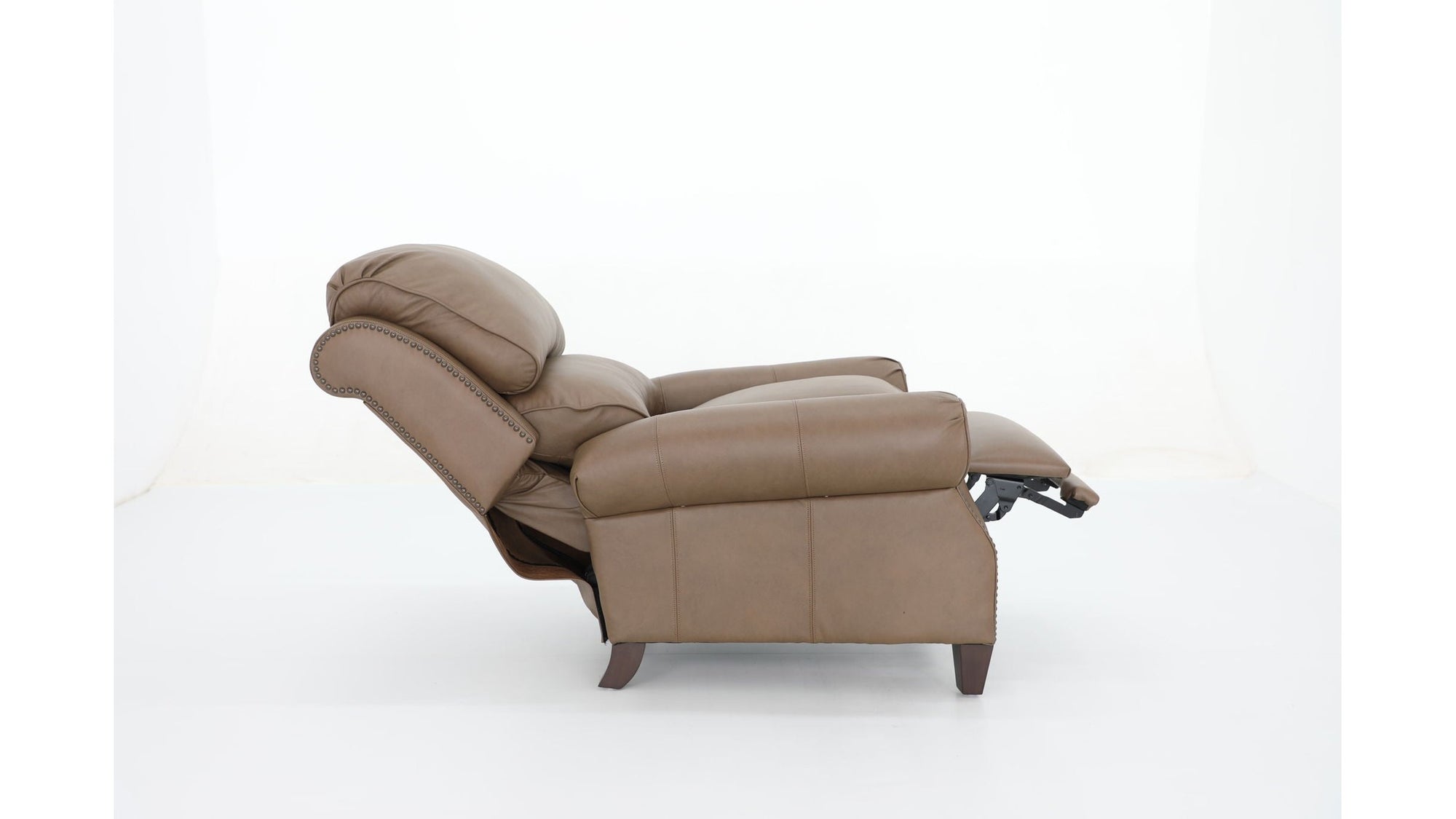 Churchill - Push Thru The Arm Recliner - Cabernet