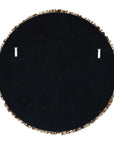 Rossetti - Round Interwoven Wood Mirror - Woodtone