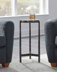 Eternity - Brass Accent Table