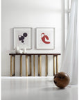 Melange - Connelly Hall Console - Dark Brown