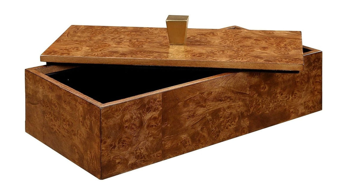 Burl Haven - Box - Dark Brown