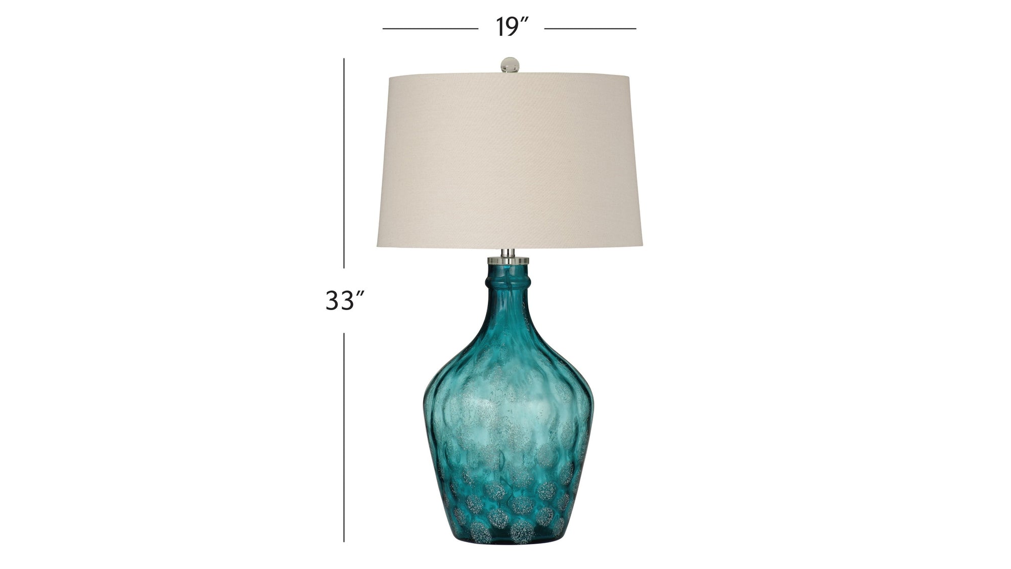 Valarie - Table Lamp - Blue