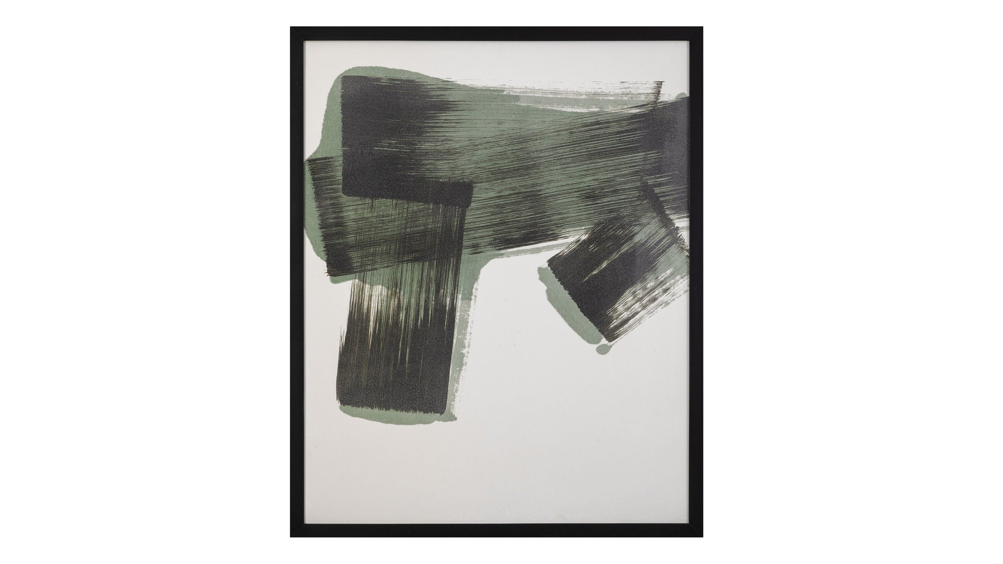Dynamic Design Framed Print - Black