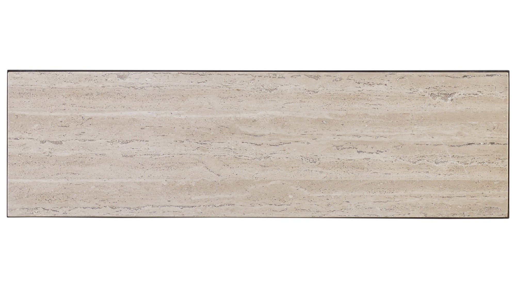 Melange - Thin Metal Console - Dark Gray