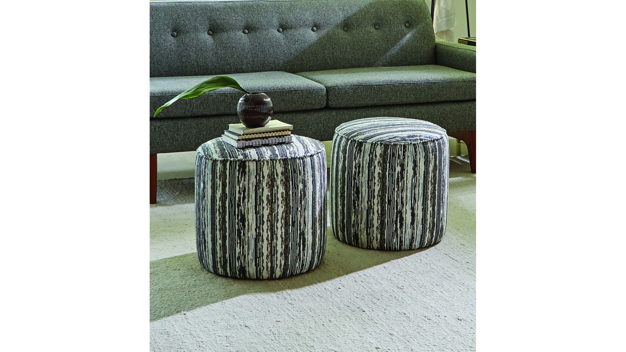 SoHo Living - Asher Small Ottoman