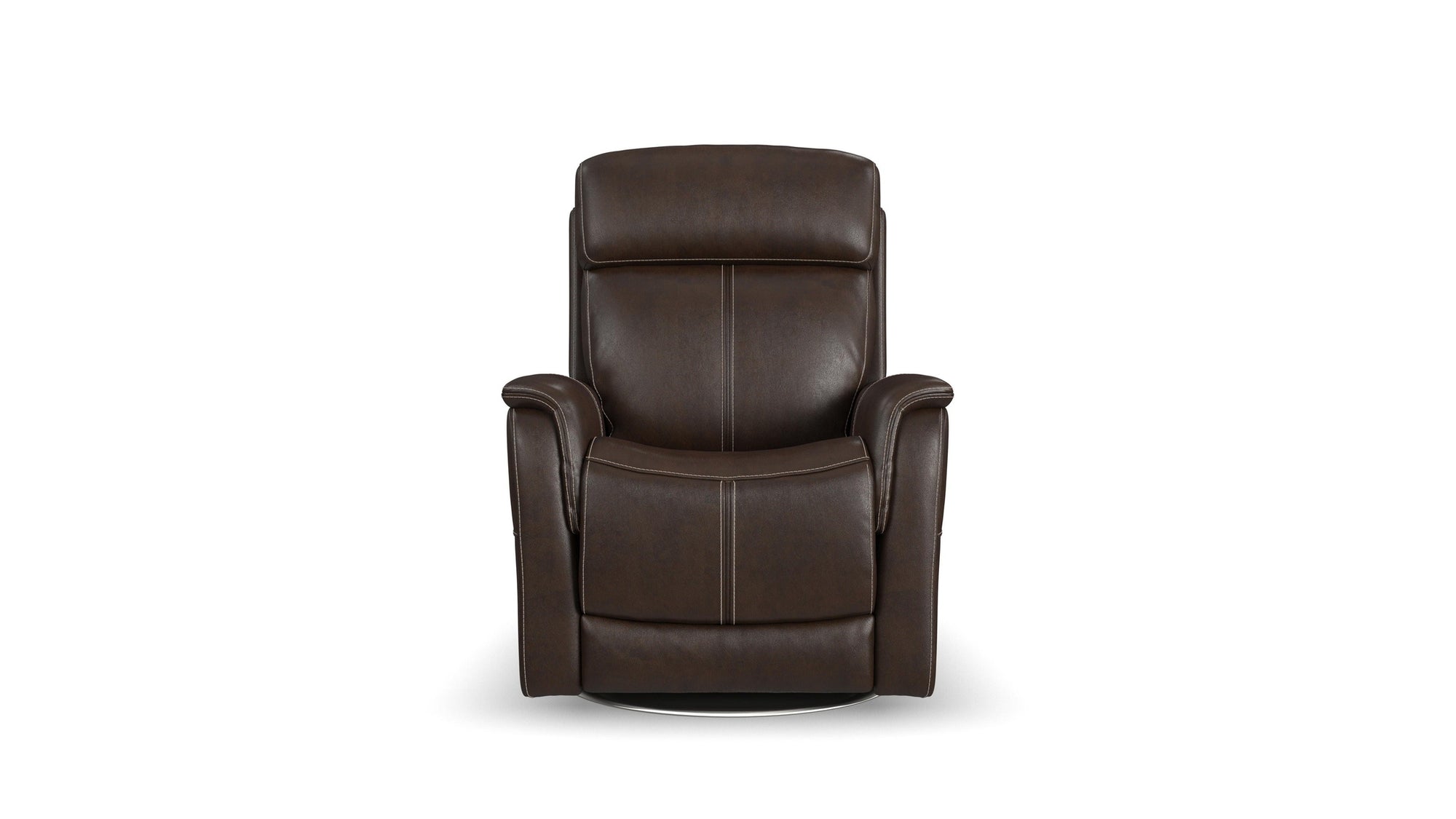 View - Power Swivel Recliner With Power Headrest