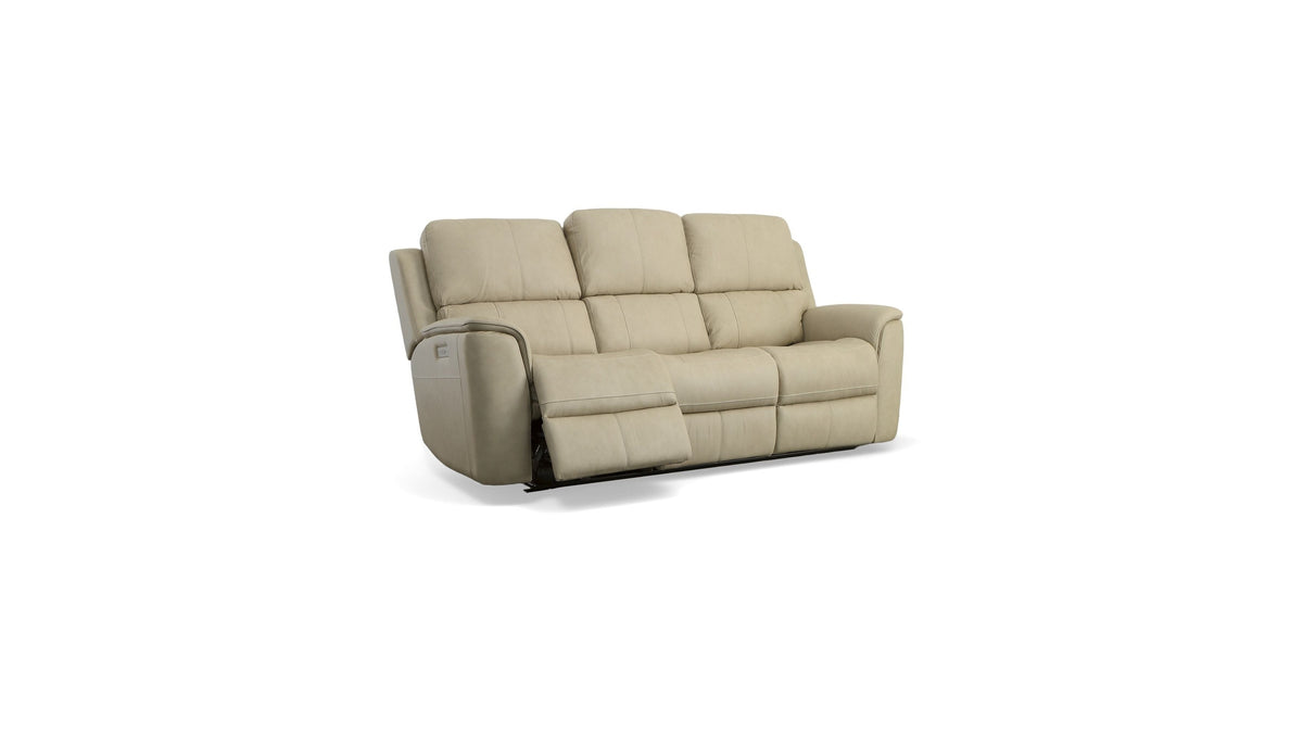 Henry - Power Reclining Sofa With Power Headrests &amp; Lumbar