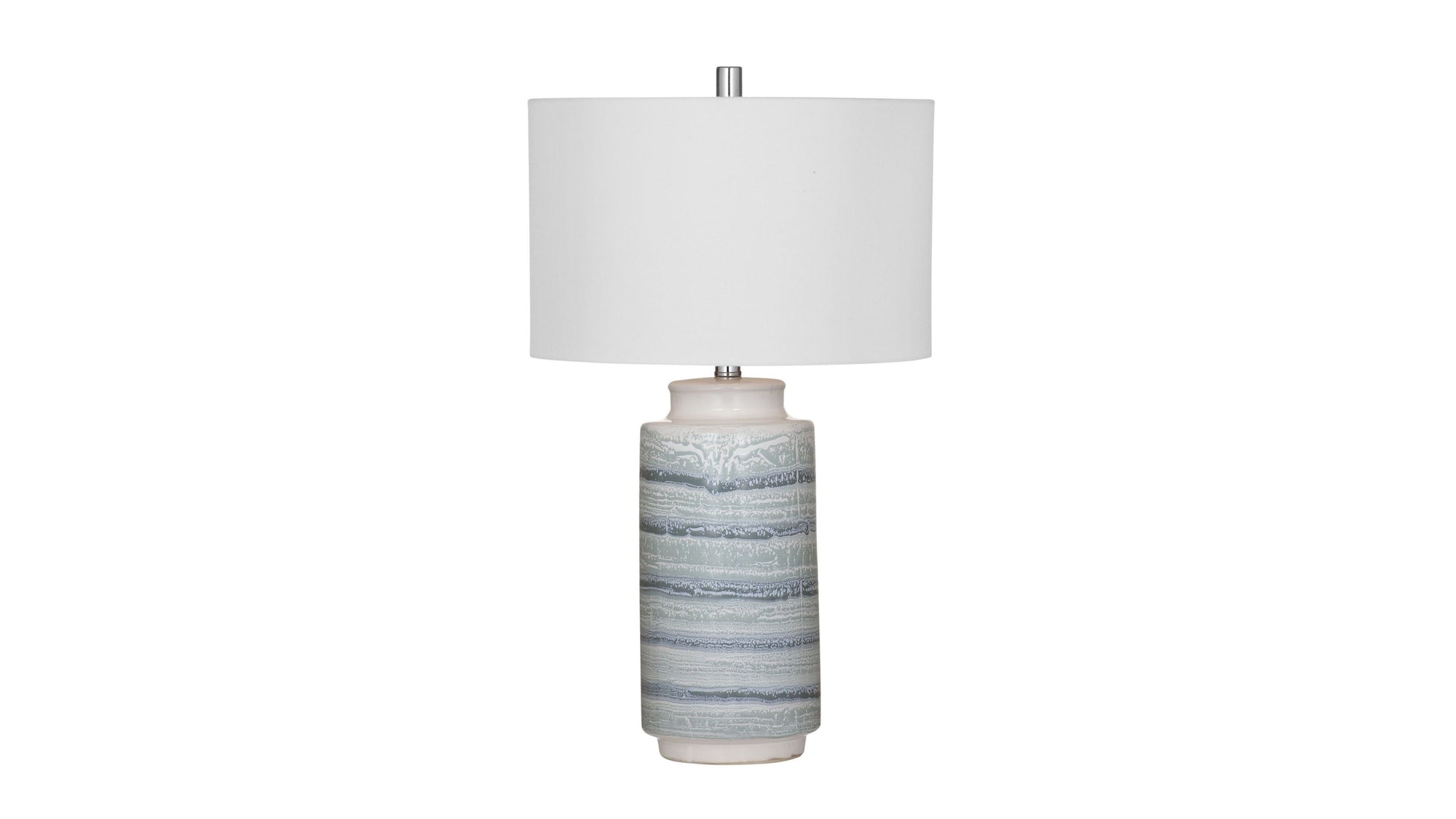 Brizi - Table Lamp - Blue / Cream