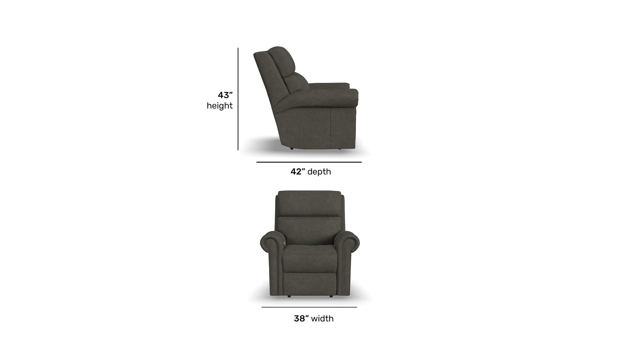 Bernard - Power Recliner With Power Headrest & Lumbar