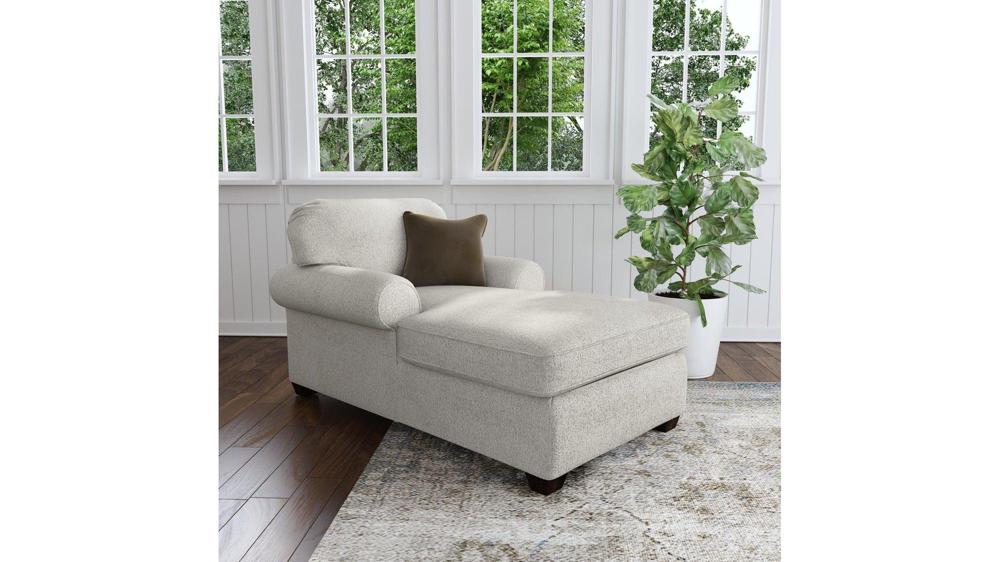 Thornton - Fabric Chaise Lounge