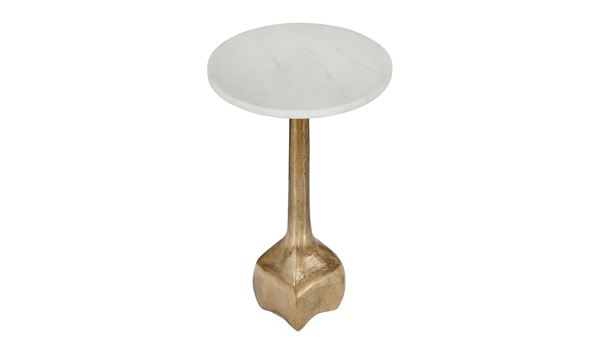 Alvarez - Accent Table - Brass