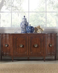 Charleston - Four-Door Buffet - Dark Brown