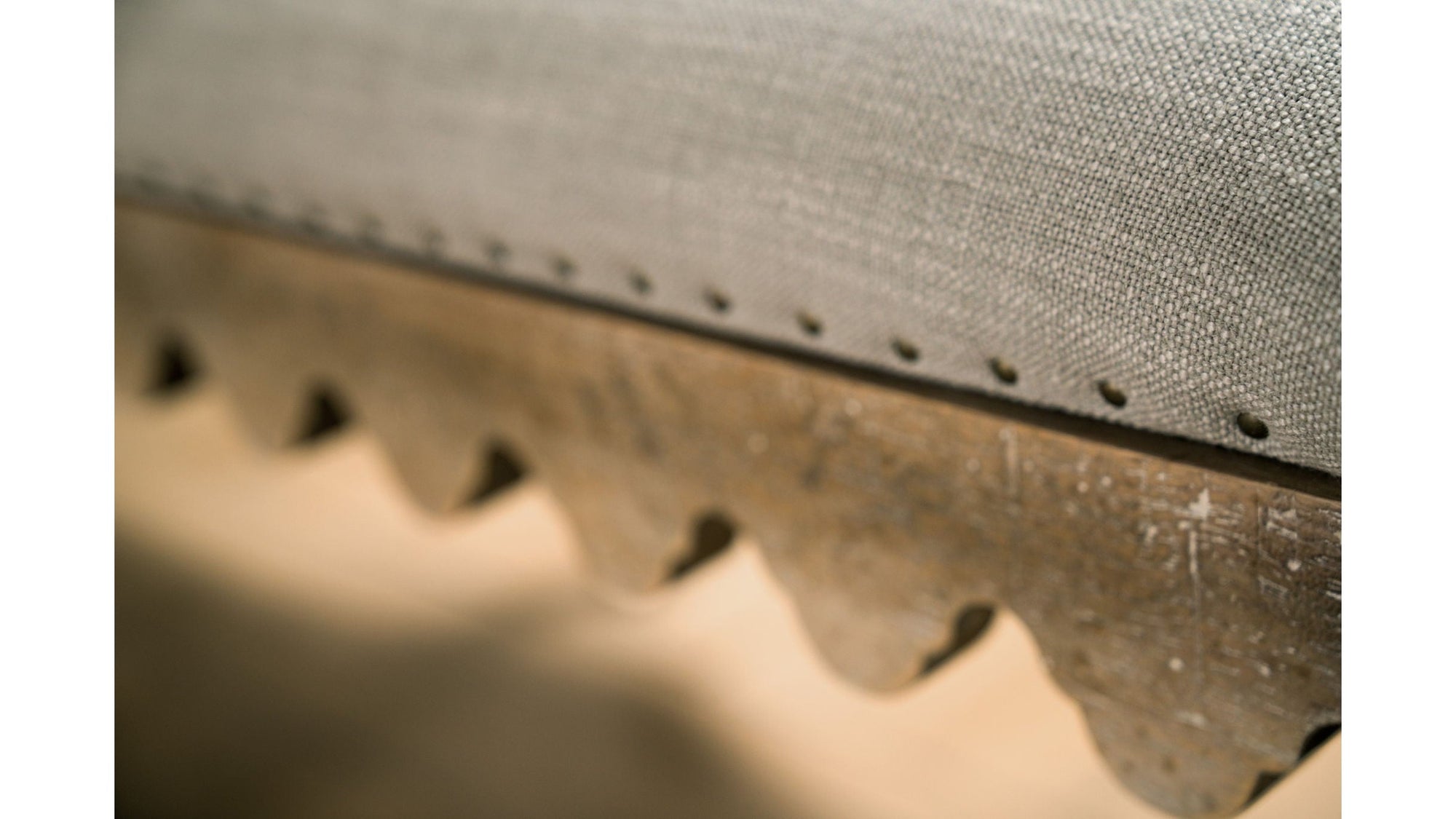 Boheme - Madera Bed Bench - Gray / Light Brown