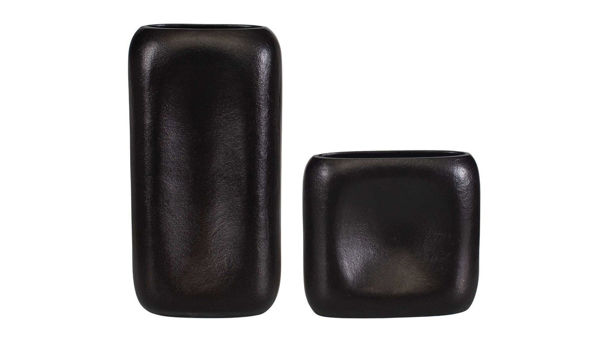 Anodic - Vases Set of 2 - Dark Brown