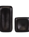Anodic - Vases (Set of 2) - Dark Brown