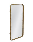 Aria - Wall Mirror - Antique Brass