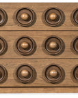 Commerce And Market - Knobby 3-Drawer Accent Chest - Light Brown