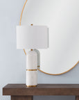 Wake - Table Lamp - White / Brass