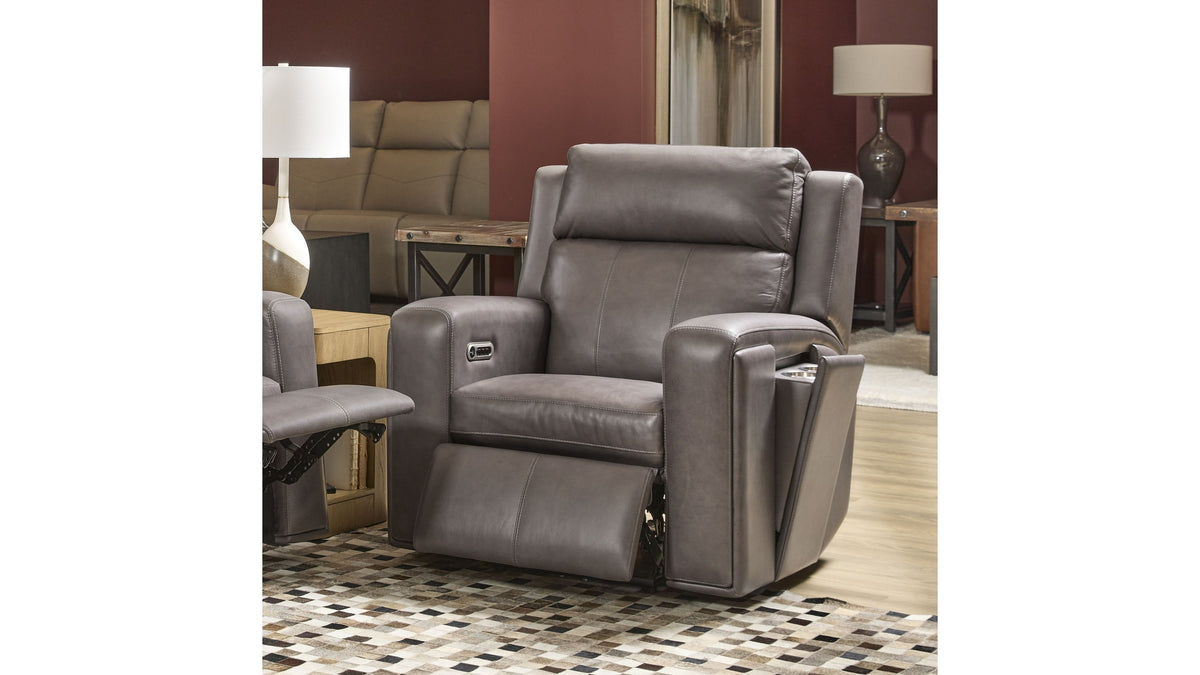 Wyatt - Power Recliner With Power Headrest &amp; Lumbar