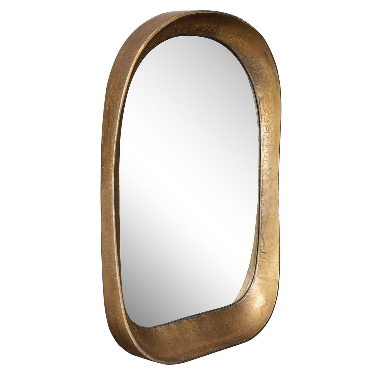 Bradano - Brass Arch Mirror - Bronze